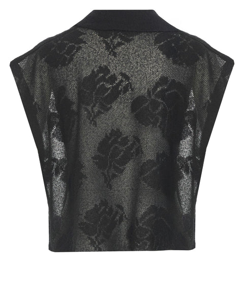 Top in misto cotone