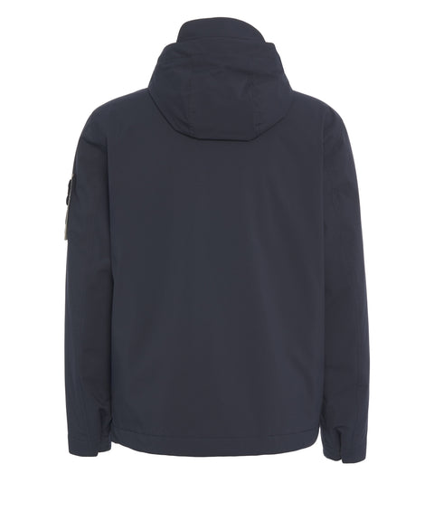 Jacke mit Logoetikett