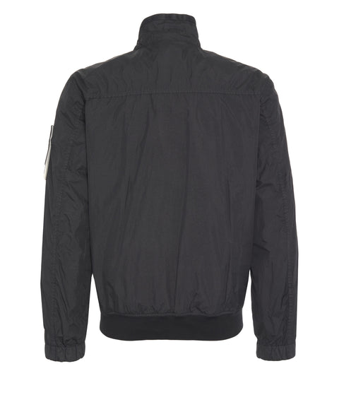 Jacke mit Logoetikett