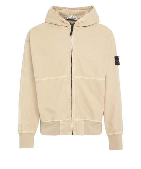 Felpa con cappuccio e zip