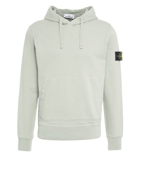 Felpa con cappuccio e logo