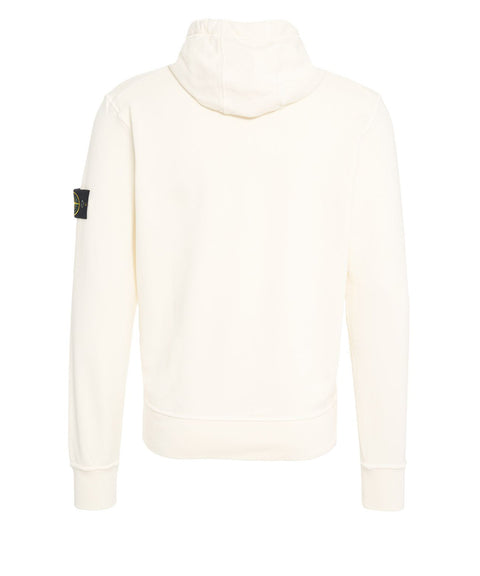 Felpa con cappuccio e logo