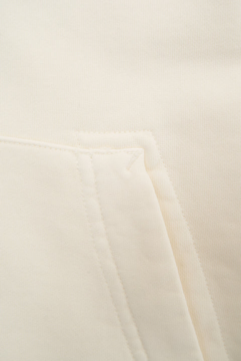 Felpa con cappuccio e logo