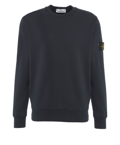 Felpa con etichetta logo