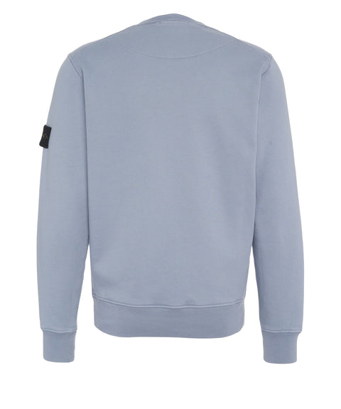 Felpa con etichetta logo