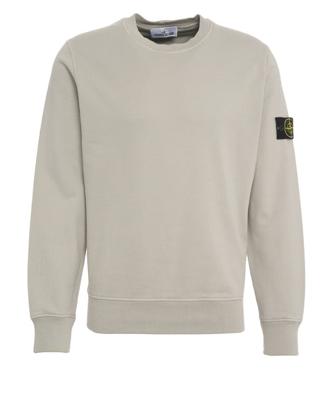 Sweatshirt with logo label