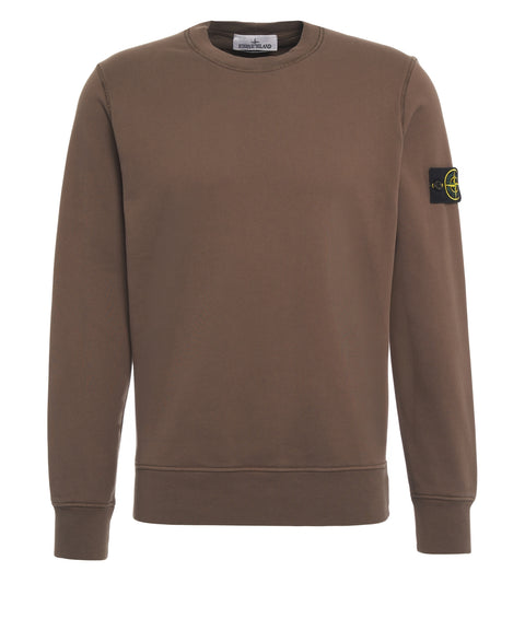 Sweatshirt with logo label