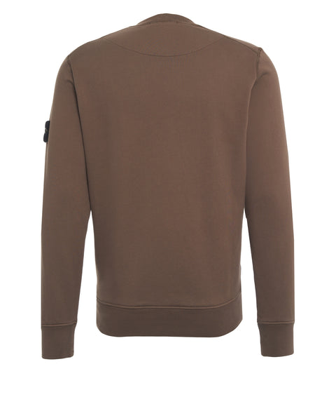 Sweatshirt with logo label