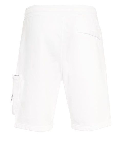 Shorts mit Logoetikett