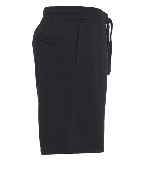 Shorts mit Logoetikett