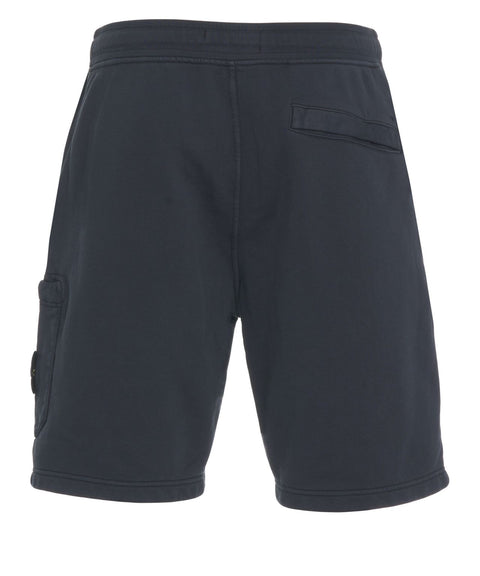 Shorts with logo label