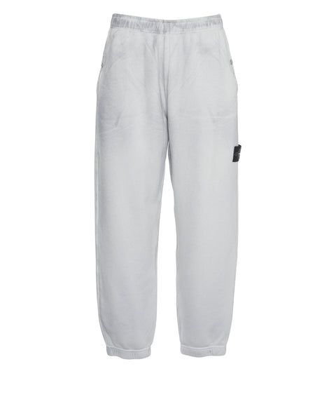 Joggers with logo label