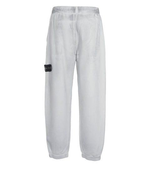 Joggers with logo label