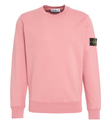 Felpa con etichetta logo