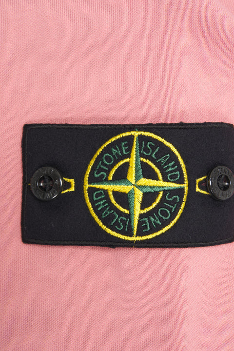 Felpa con etichetta logo