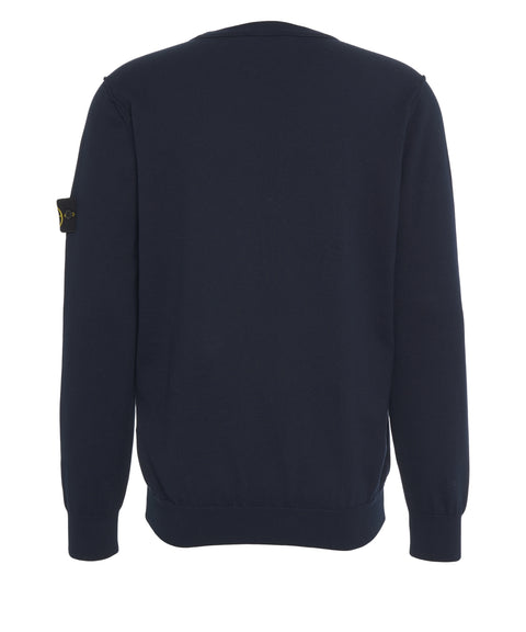 Maglione con etichetta logo