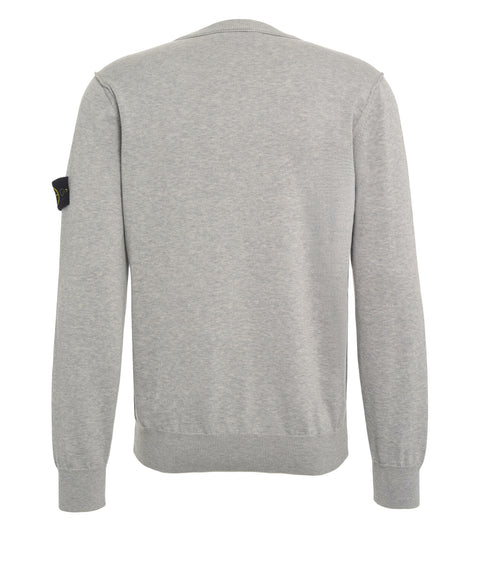 Sweater with logo label