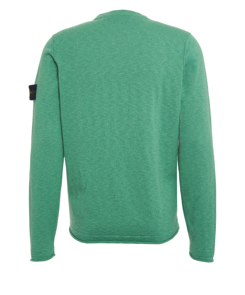 Sweater with logo label