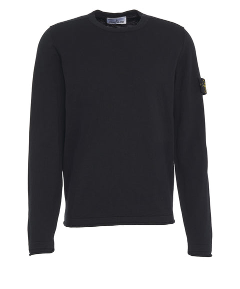 Pullover mit Logoetikett