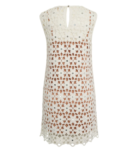 Michael Kors Crochet mini dress White Women