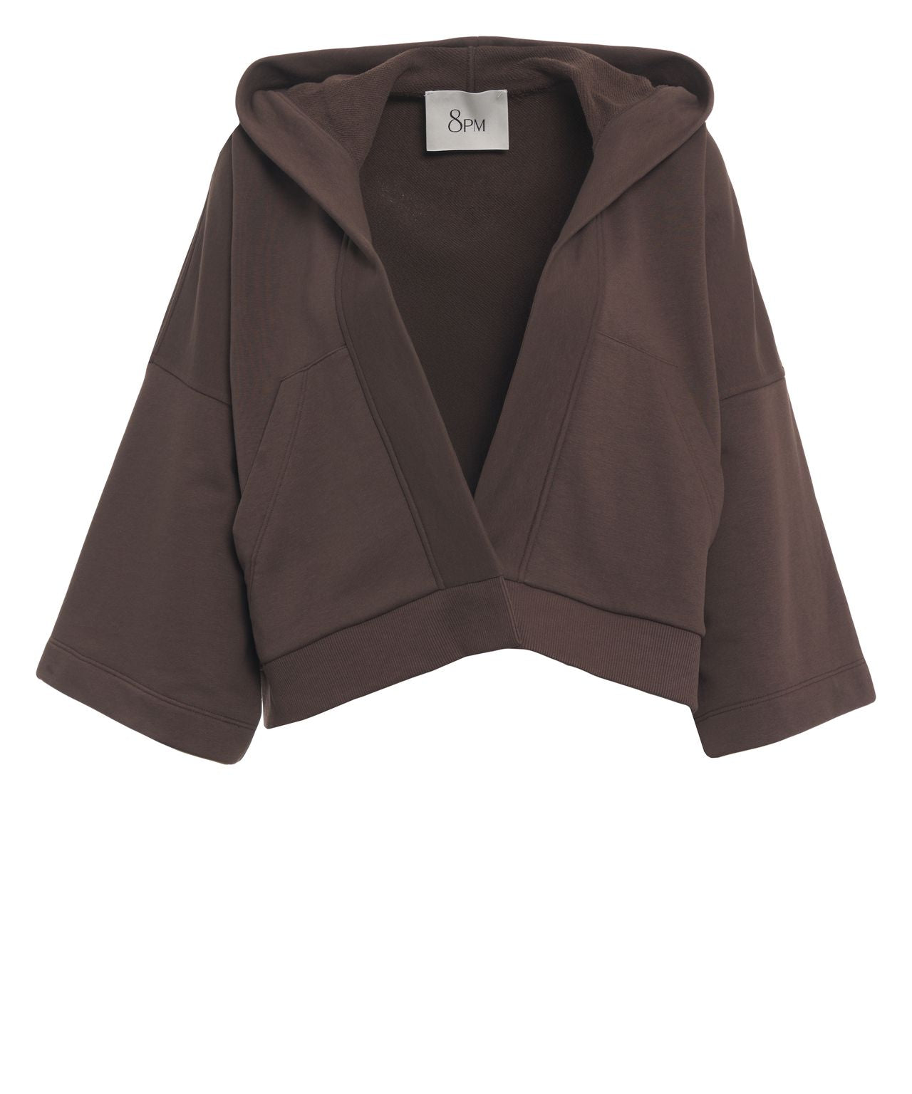 8PM Sweat-cardigan 'Tokyo' Brown Women – MAXIMILIAN.it