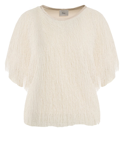 T-shirt con frange 'Bogota'