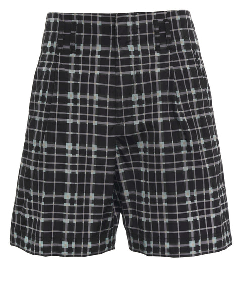 Bermuda shorts with pattern