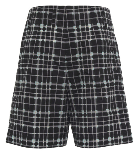 Bermuda shorts with pattern