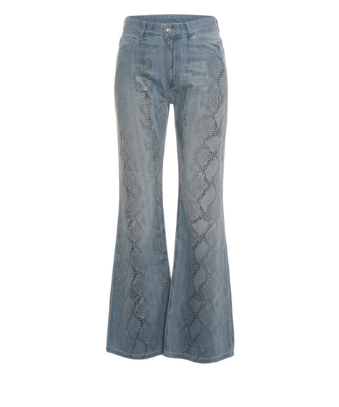 Jeans mit Phyton Print 'Hanoi'