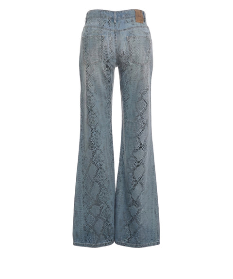 Jeans mit Phyton Print 'Hanoi'