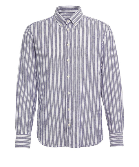Camicia button-down a righe