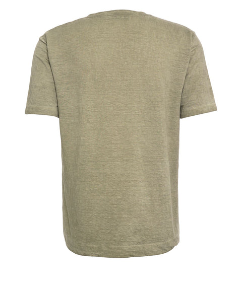 T-shirt in misto lino