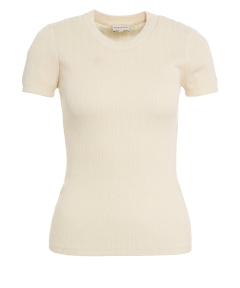 T-shirt a coste 'Lewis'