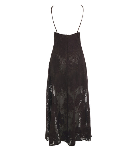 Herskind Lace maxi dress 'Soray' Brown Women MAXIMILIAN.it Herskind Lace maxi dress 'Soray' Brown Women MAXIMILIAN.it