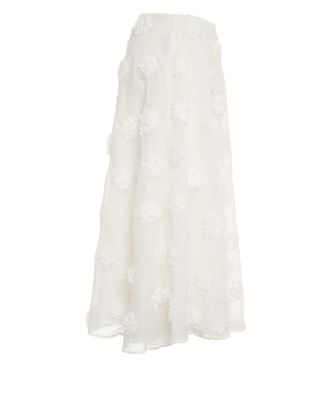 Gonna midi con applicazioni 'William'