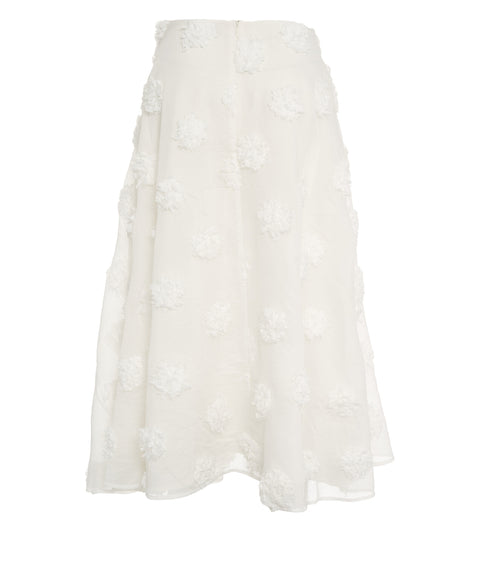 Gonna midi con applicazioni 'William'