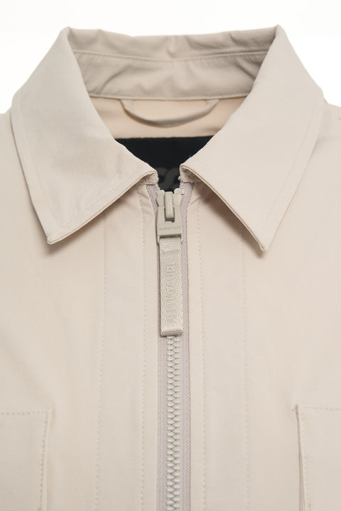 Overshirt in tessuto tecnico