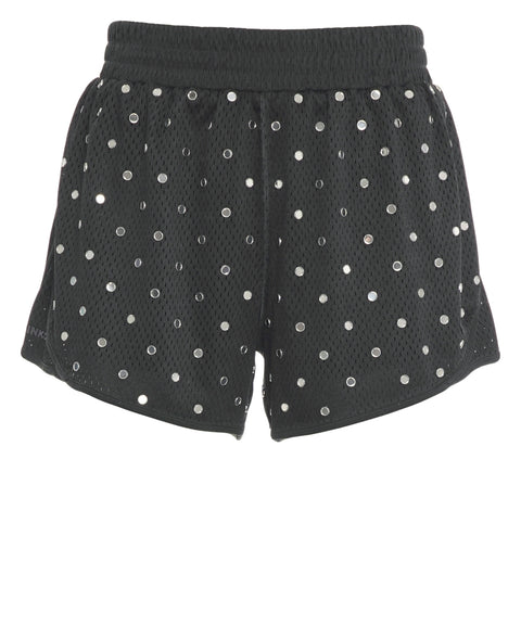 Mesh Shorts mit Applikationen 'Esperia'