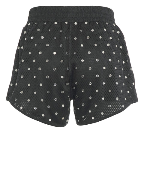 Mesh Shorts mit Applikationen 'Esperia'