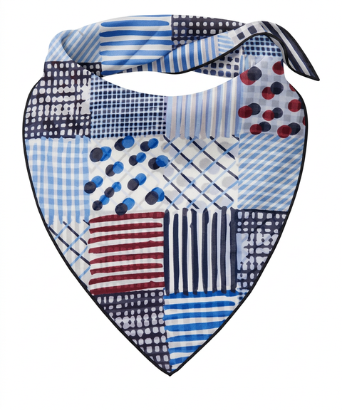 Foulard with pattern