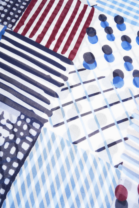 Foulard con fantasia