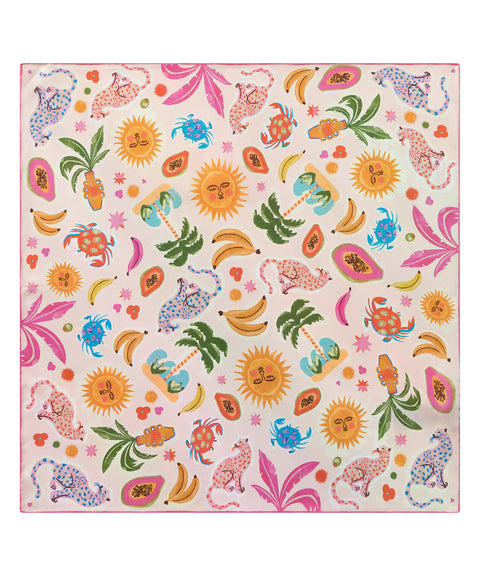 Foulard mit Print