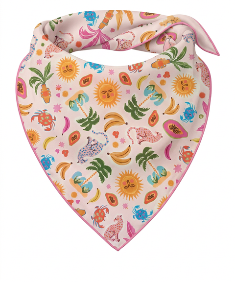 Foulard mit Print