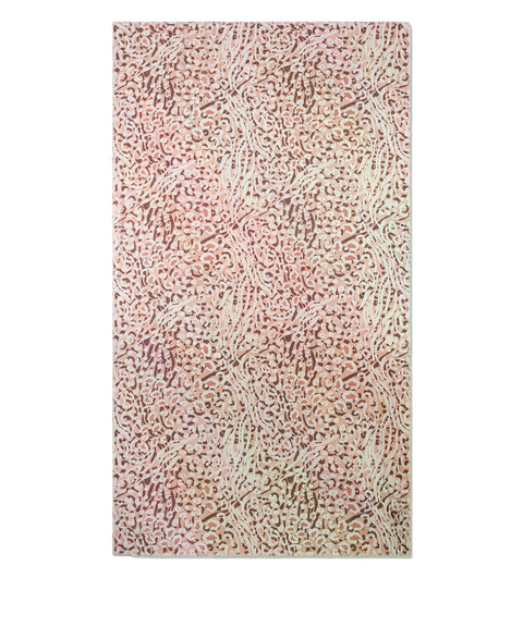 Sciarpa con stampa animalier