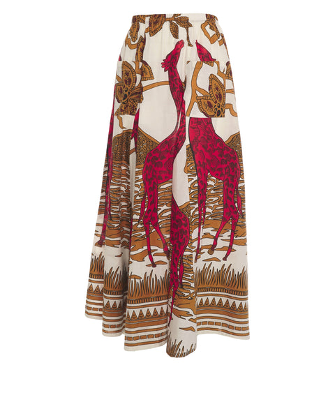 Gonna maxi in cotone 'Gioia'