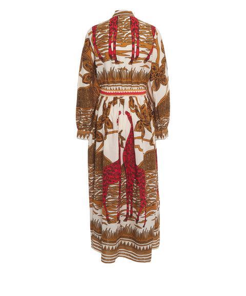 Cotton chemisier dress