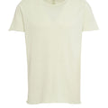 T-shirt in misto cotone e lino