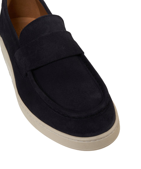 Suede loafers