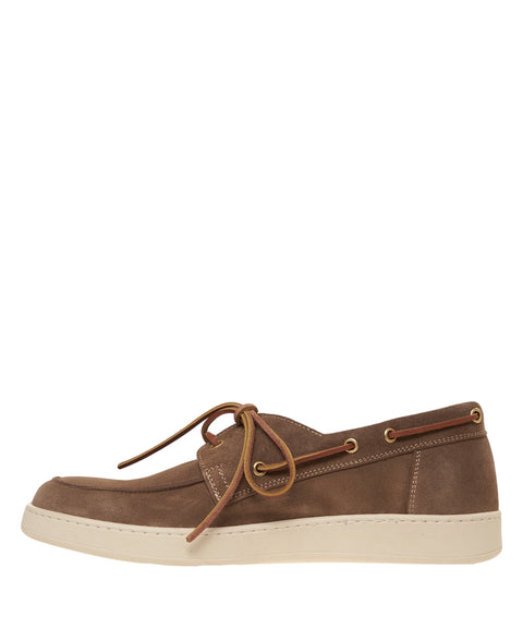 Suede boat shoes