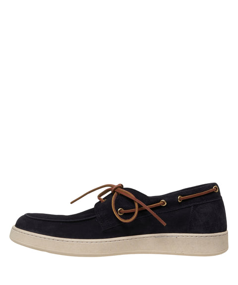 Suede boat shoes